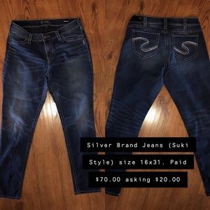 Women’s jeans.